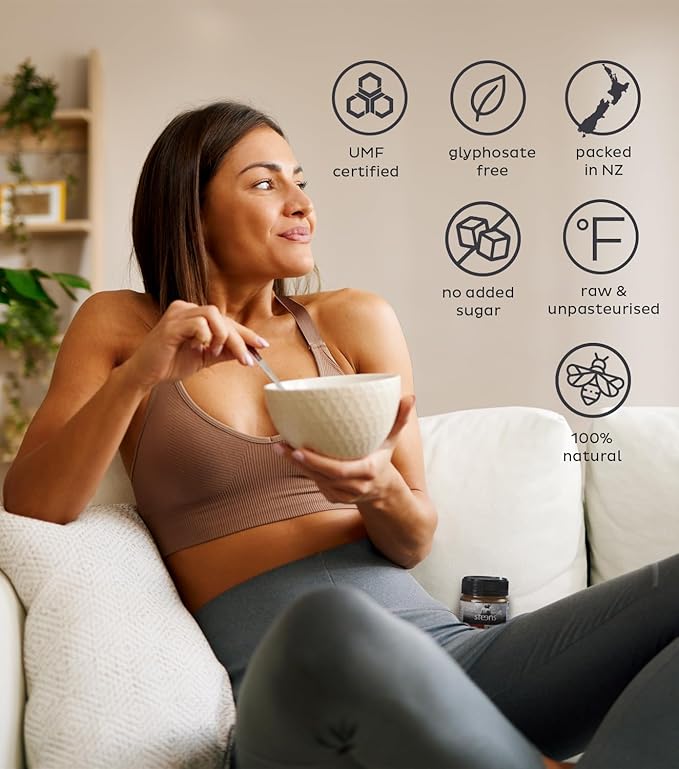 Steens Manuka Honey - MGO 515+ - Pure & Raw 100% Certified UMF 15+ Manuka Honey - Bottled and Sealed in New Zealand 17.6 oz
