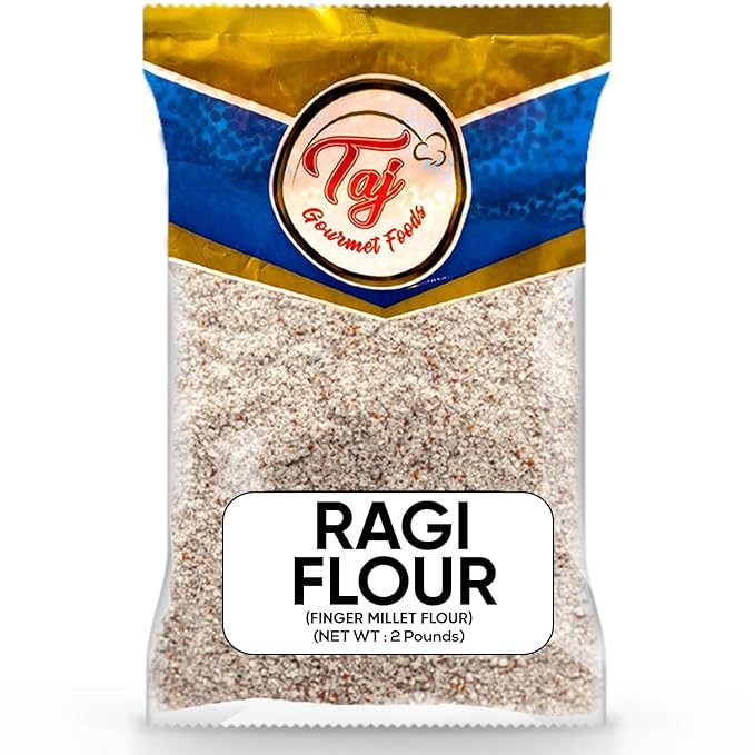 TAJ Ragi Flour, Finger Millet Flour, 2 Pounds