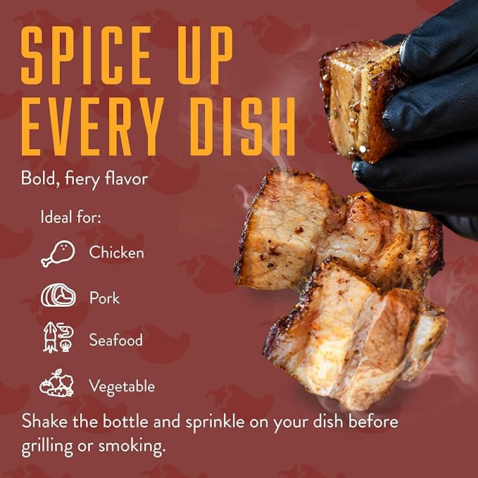 Chiles and Smoke - Sedona Sand Fiesta Seasoning for Chicken Thighs, Meats, Seafood & More, Medium Hot Taco Seasoning with Spices, Sugar-Free Cooking Grilling Gifts, No Dairy, Gluten & MSG, 264 g
