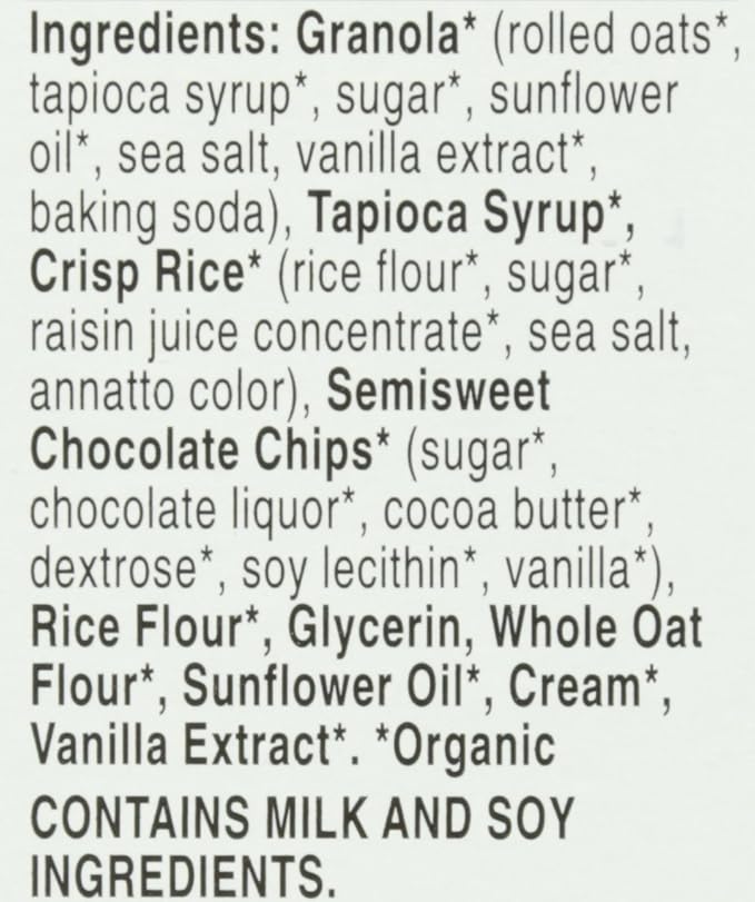 Cascadian Farm Organic Chocolate Chip Chewy Granola Bars, 6 Bars, 7.4 oz