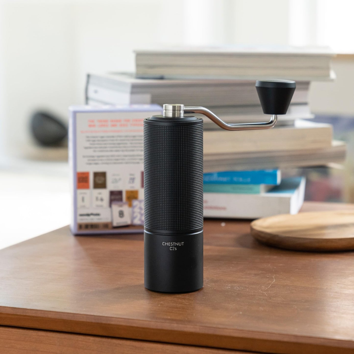 TIMEMORE Chestnut C2S Manual Coffee Grinder - Full Metal Body, 25g Capacity, CNC Stainless Steel