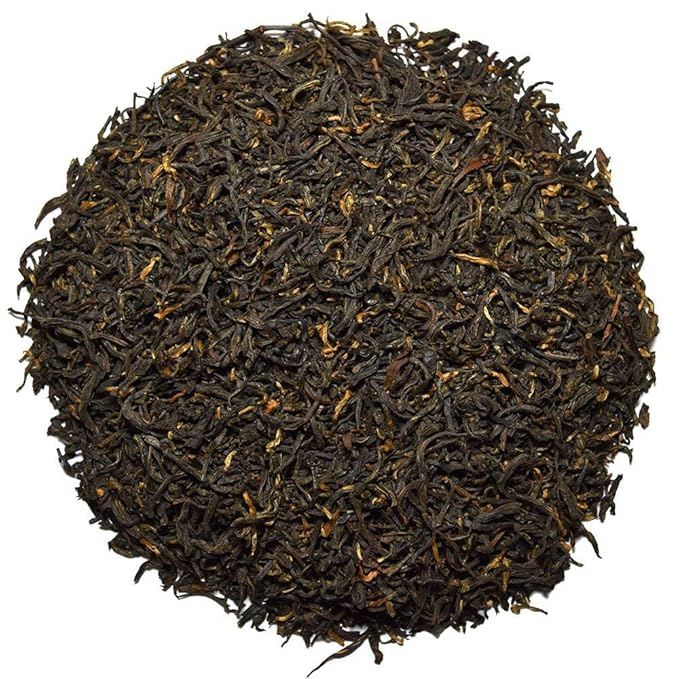 Organic Positively Tea Company, Golden Monkey Black Tea, Loose Leaf, 4 Ounce