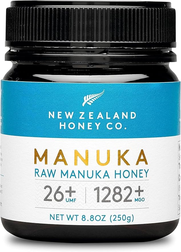 New Zealand Honey Co. Raw Manuka Honey UMF 26+ / MGO 1282+ | 8.8oz, Authentic UMF & MGO Certified, Traceable Hive to Home