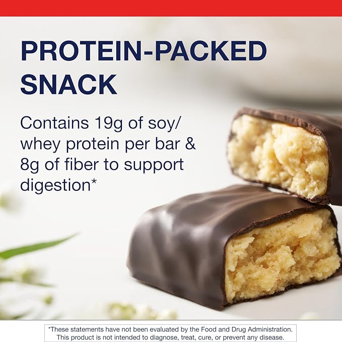 Metagenics Ultra Protein Bar - Meal Replacement Bar - Fitness Bar - With Fiber, Iron & Calcium - 12 Bars