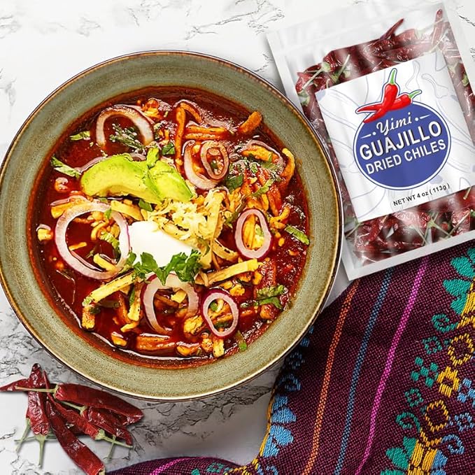 Yimi Dried Chili Peppers 3 Pack Bundle - Arbol, Guajillo, Sichuan Spicy Hot Chiles, Super Pack of Dry Whole Pepper Chiles, for Mexican Asian Dish (18oz Total), Ideal for Gift