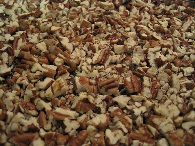 Shelled & Raw Chopped Georgia Pecans (5 Lbs) - Handpicked for Freshness & Quality - Bag of Southern Tastiness - Great for Baking & Cooking - Farm Fresh Nuts Brand