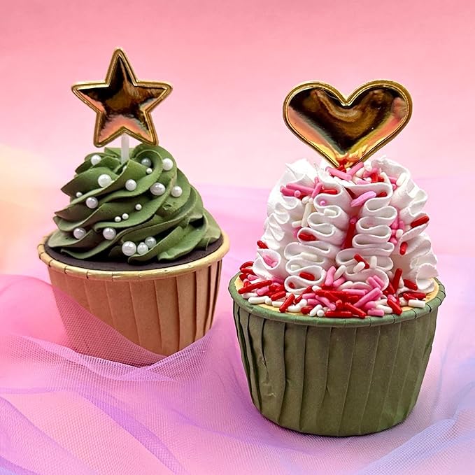 Valentines Sprinkles for Cake Decorating, 7oz Pink Heart Jimmies Pearl Sprinkles for Valentines Cookie Baking Cupcake Topping