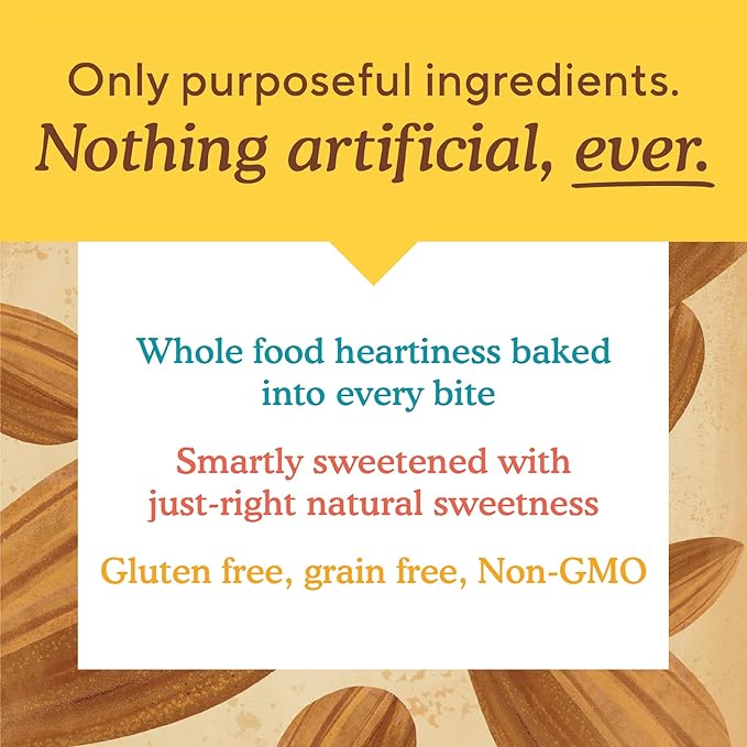 Simple Mills Soft Baked Almond Flour Bars, Chocolate Brownie, Nothing Artificial, Kosher, Grain Free, Gluten Free, 5.99 Ounce (Pack of 6)