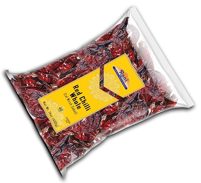 Rani Chilli Whole (Lal Mirch Sabut) 14oz (400g) ~ All Natural | Vegan | No Colors | Gluten Friendly | NON-GMO | Kosher