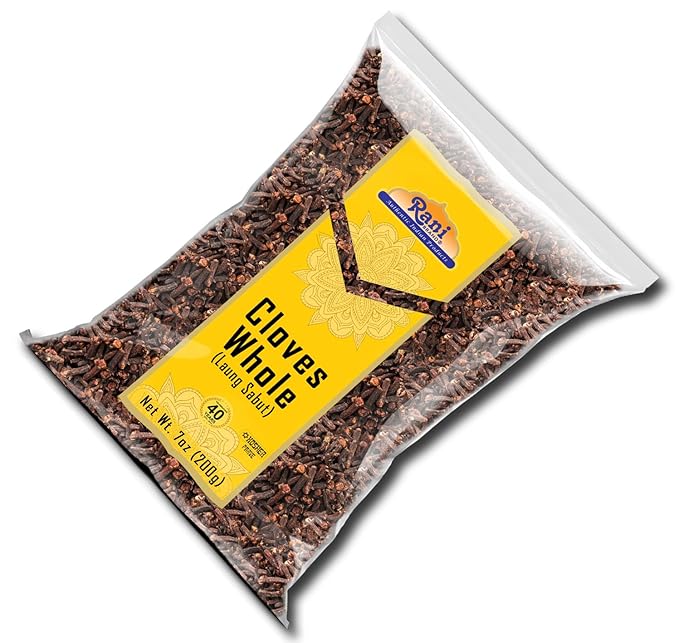 Rani Cloves Whole (Laung) 7oz (200g) Great for Food, Tea, Pomander Balls and Potpourri, Hand Selected, Spice ~ All Natural | NON-GMO | Kosher | Vegan | Gluten Friendly | Indian Origin