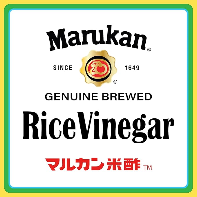 Marukan Genuine Brewed Rice Vinegar for Enhancing Flavor & Cooking, Unseasoned (1 Gallon, 2-pack)