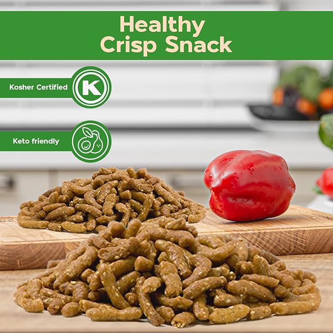 Sincerely Nuts Honey Sesame Sticks Snacks, 3lb - Kosher Certified - Crunchy Toasted Honey Sesame Seed Crackers for Trail Mix & Soup