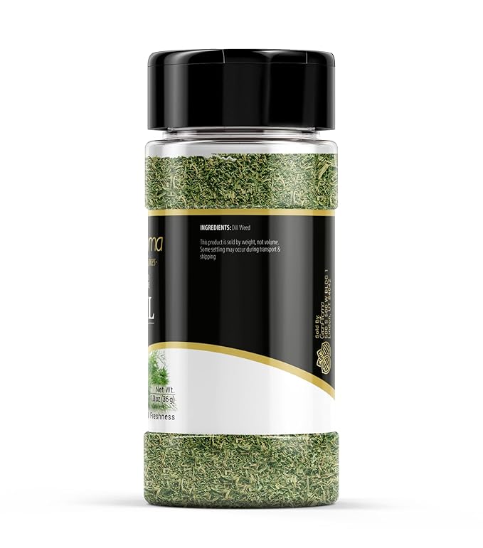 GranAroma Dill Weed, 1.3 oz, Garnish, Light Taste, Pickling
