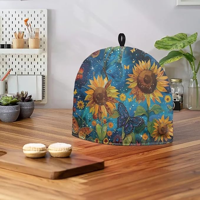 Insulating Tea Pot Cozies for Teapots Dust Proof Aesthetic Reusable Tea Pot Cover Warmth Keep Tea Kettle Protector Easy Storage
