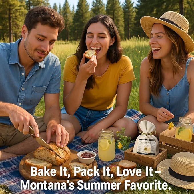 Bounty Foods Irish Soda Bread Mix 23 oz ??Handcrafted in Montana, Traditional Recipe, Rustic Artisan Quick Bread Kit in Western-Style Bag, Great for St. Patricks Day, Just Add Buttermilk or Water