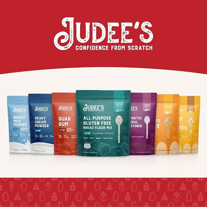 Judee's Everything But The Mac Cheese Mix 1 lb - Great for Hiking, Camping, and Travel - Serve on Pasta and Baked Potatoes - Easy Dipping Sauce for Fries and Nachos - Gluten-Free and Nut-Free