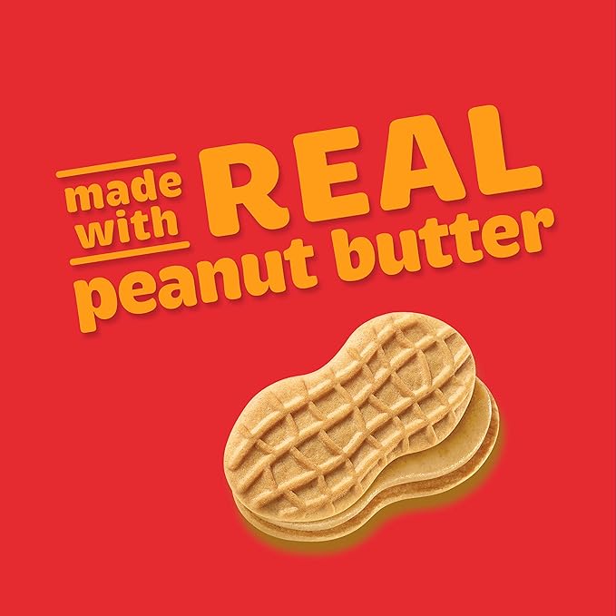 Nutter Butter Double Nutty Peanut Butter Sandwich Cookies, Family Size, 12-15.27 oz Packs