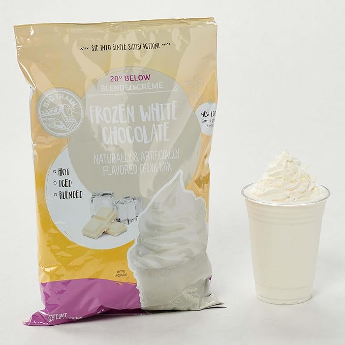 Big Train 20 Below Frozen White Chocolate Beverage Mix, 3.5 Pound (Pack of 1)