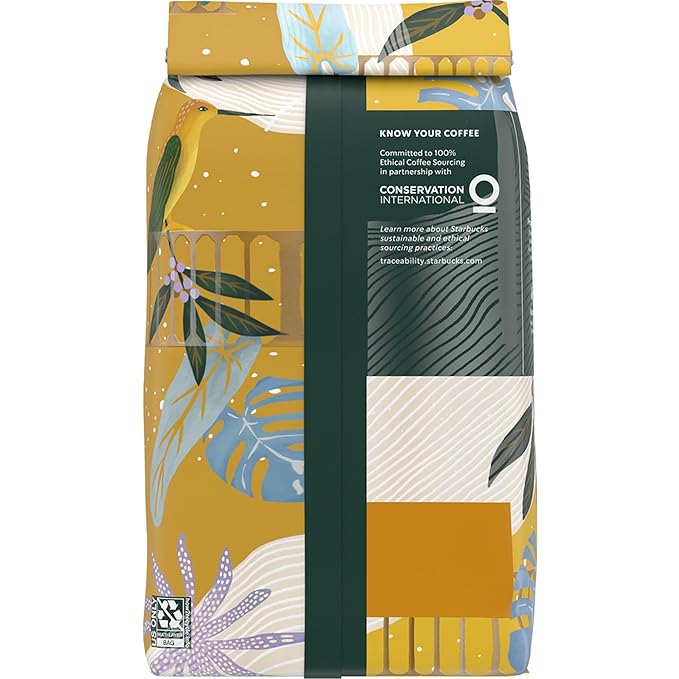 Starbucks - SBK11019631 Premium Blonde Roast Ground Coffee, 1 lb