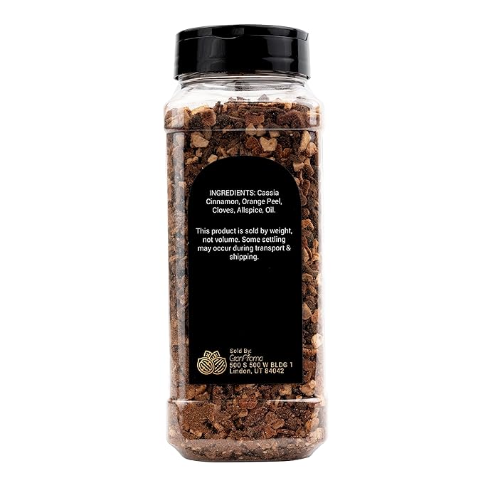 GranAroma Mulling Spice Blend, Sweet & Aromatic, Holiday Spice Blend, Potpourris & Teas (13.77 Ounce)