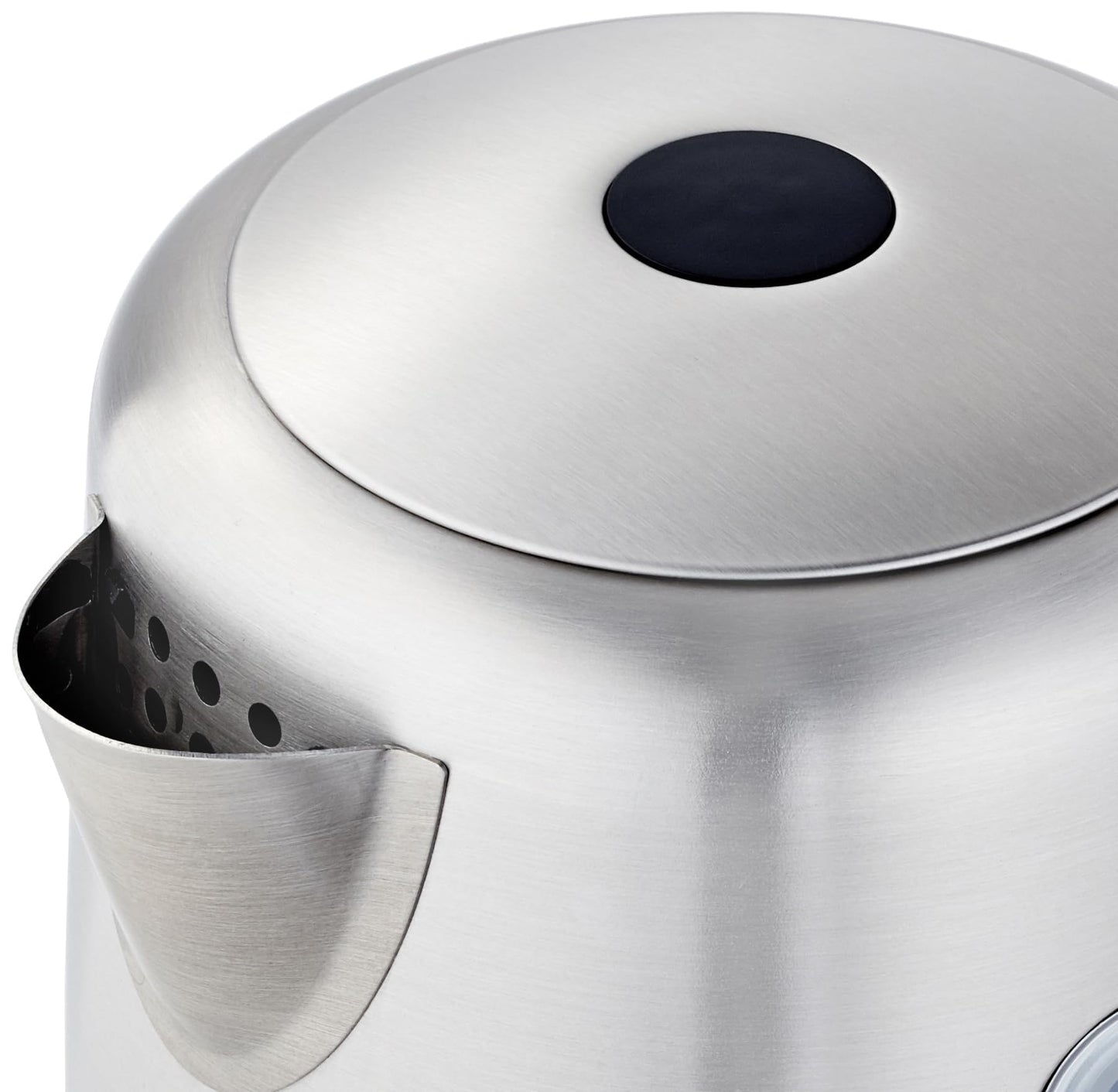 Amazon Basics Electric Stainless Steel Kettle for Tea and Coffee, BPA-Free, Fast Boiling, Auto