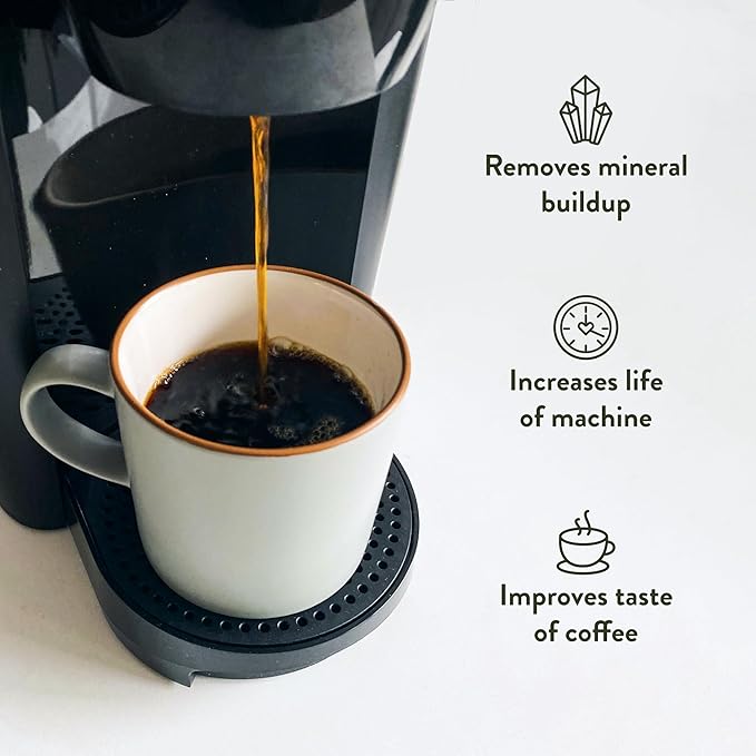 Effective Keurig Descaling Solution (2 Uses) ??Universal Coffee Machine Descaler for Keurig, Nespresso, Breville, Delonghi