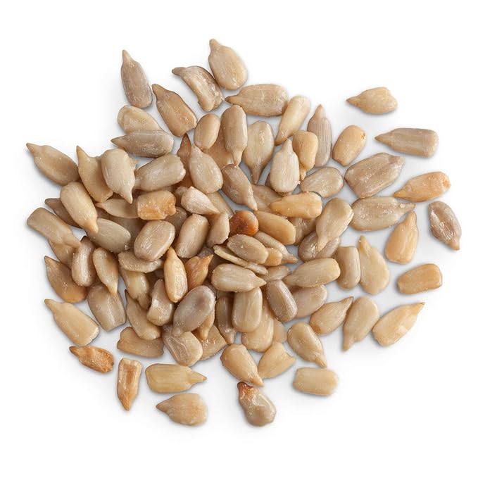 Dry Roasted Sunflower Seeds with Himalayan Salt (1 Lb.) - Roasted in Small Batches -Vegan & Keto Friendly - Packed with Vitamin E and Magnesium - Farm Fresh Nuts Brand