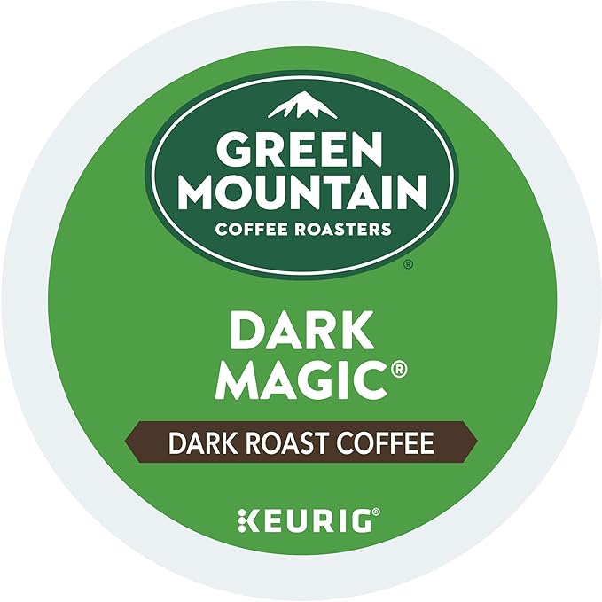Green Mountain Coffee Roasters Dark Magic, Keurig Single Serve K-Cup Pods, Dark Roast Coffee, 60 Count, (6 Packs of 10)