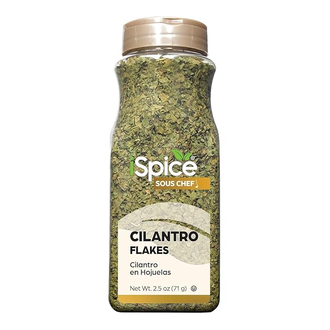 iSpice | Cilantro Leaves | Bulk Size | Premium Herbs | Kosher (2.5 OZ)