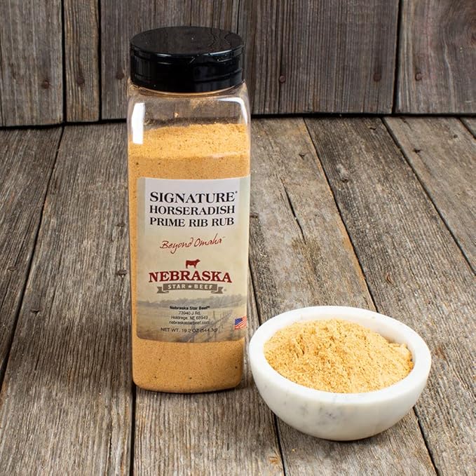 Nebraska Star Beef Horseradish Prime Rib Rub - 19.2oz