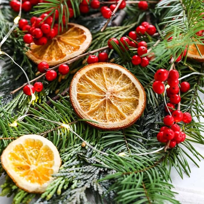 Dehydrated Dried Orange Slices | Orange Wheels | 45 + Servings Approx | 100% Natural No Added Sugars | For Cocktails, Wreath Making, Tea, Cakes, Decoration | Oranges For Cocktails | 3.5 OZ | 100 Grams