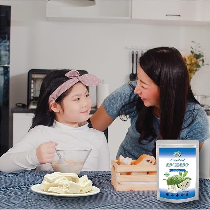 CHAVI Freeze-Dried Soursop - 2 Oz - Healthy 1 Ingredient Superfood - No Added Sugars or Preservatives - Non-GMO, Vegan, Gluten-Free