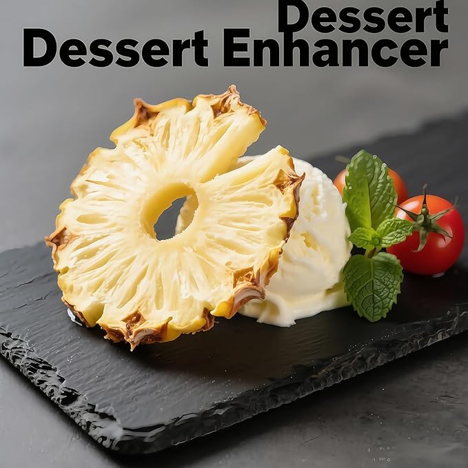Crunchy Freeze-Dried Pineapple Slices 2oz (60g) - 100% Tropical Snack, No Sugar Added | For Smoothies, Yogurt & Recipes