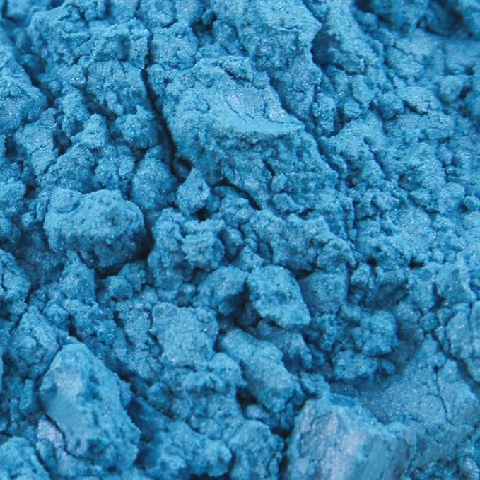 Luster Dust - Classic Blue (4g 1x Jar) | Edible Vegan Dust & Paint for Cake Decorating, Ice Cream, Desserts, Cocktails and Beverages by Bakell