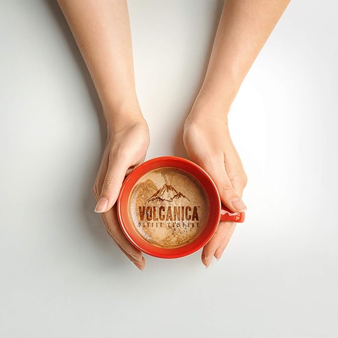 Volcanica House Decaf Coffee, Ground, Swiss Water Processed, Fresh Roasted, 5 lbs