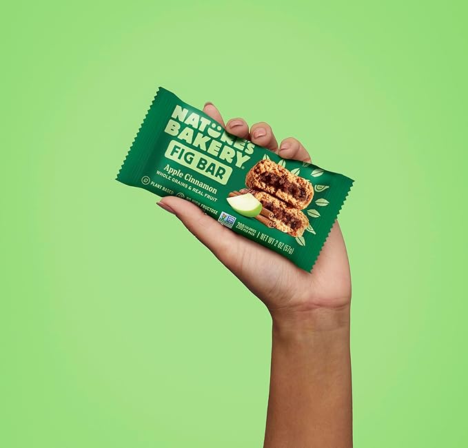 Nature's Bakery Fig Bars, Apple Cinnamon, 2 Oz, 6 Ct