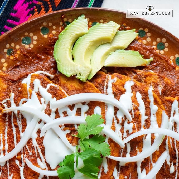 Raw Essentials Chile Powder Mild - Mild Heat and Earthy - Perfect for Chili, Stews, and Seasoning Meats - Non-GMO, Vegan and Gluten Free - 9 Ounce Bottle