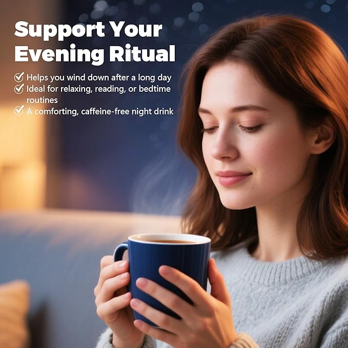 Mushroom Hot Chocolate for Calm & Relax | 10 Mushroom Blend with L-Theanine, GABA, Magnesium Glycinate, MCT & Ashwagandha | Vegan, Keto-Friendly, Gluten-Free | Cacao Powder | 8.5oz