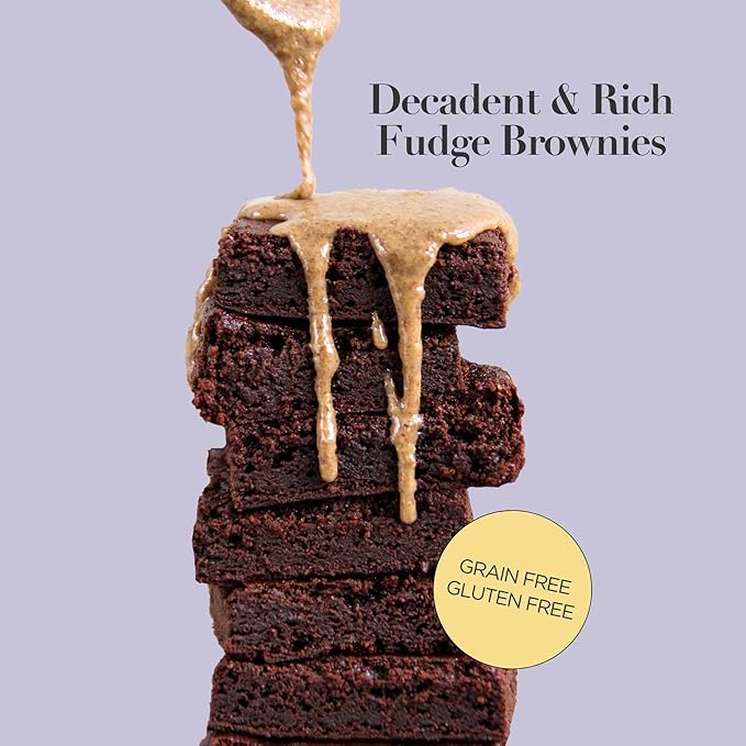 Stellar Eats Grain?멑ree Fudge Brownie Baking Mix | Gluten?멑ree, Dairy?멑ree, Plant?멊ased, Paleo?멑riendly, Naturally Sweetened with Coconut Sugar | Almond Flour-Based | 10.4 oz | 1 Pack