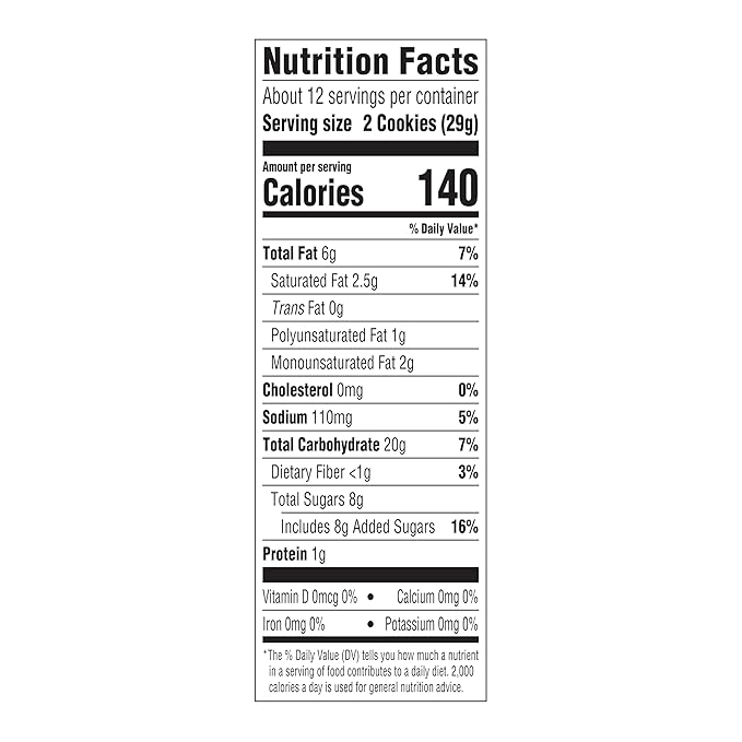 Amazon Saver, Crispy Oatmeal Cookies, 12 ounce (Previously Happy Belly, Packaging May Vary)