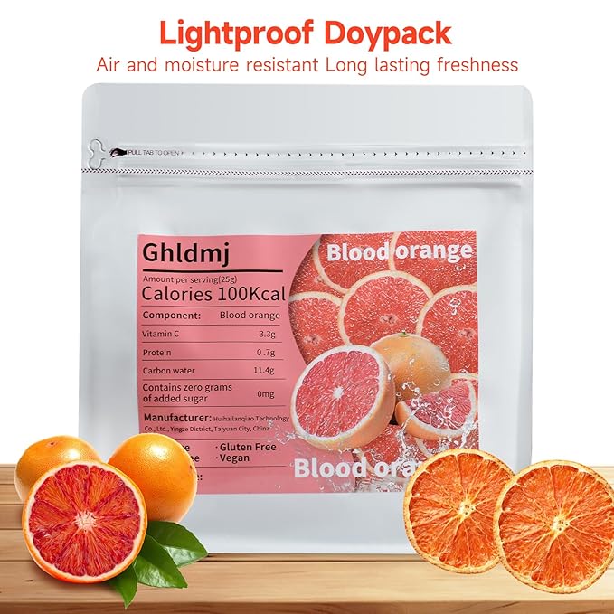 Dried Blood Orange Slices, 8.82oz/250g,Dehydrated Orange Slices For Cocktails,100% Natural Fruit No Additives No Sugar Added dried citrus slices , For Tea, Crafts,Cakes Decoration,Cocktail Garnish,Dried Orange Garland