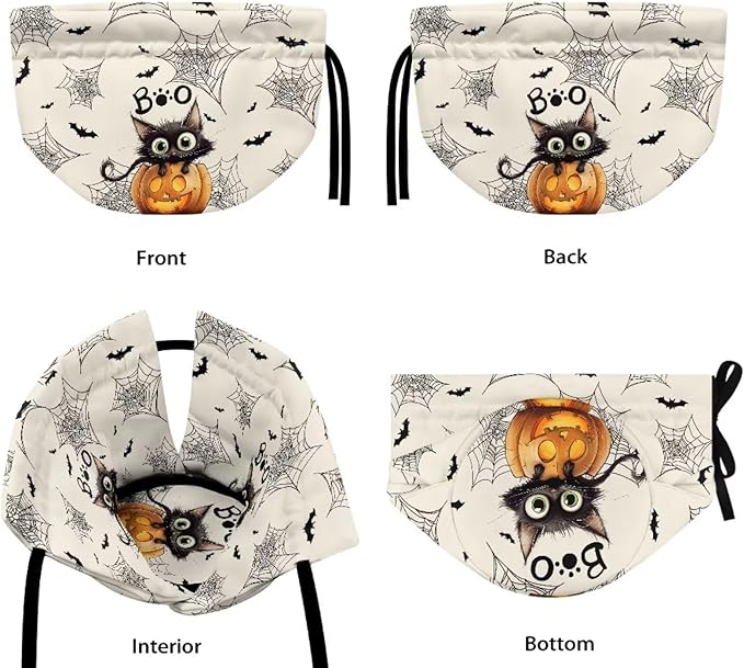 Boo Tea Cozy for Teapot Insulated Pumpkin Tea Pot Cozy for Keeping Warm Breakfast Warmer Pumpkins Teapot Insulation Cover for All Saints' Eve Thick Teapot Dust Protector