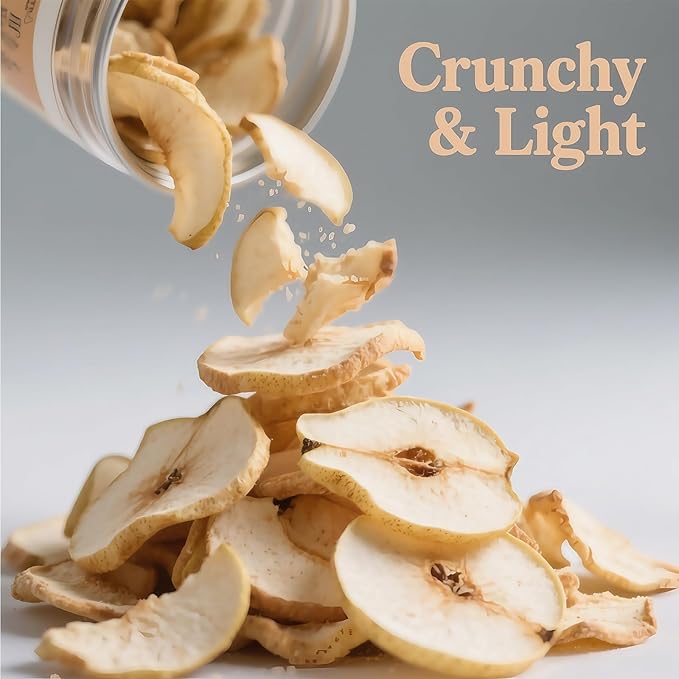 Premium Drying Pear Slices 6oz | 100% No Sugar Added | Perfect for Cocktails, Baking, Tea & Decor | Dried Fruit Snacks