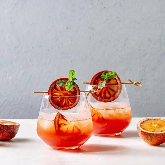 Dehydrated Dried Blood Orange Slices | 45 + Slices | 100% Natural | Blood Orange Wheels For Cocktails, Wreath Making, Tea, Cakes, Decoration | Oranges For Cocktails |3.5 oz,100 Grams| Drink Botanicals