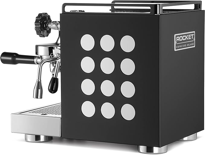 Rocket Espresso Appartamento Nera Espresso Machine | E61 | Heat Exchanger | Black/White