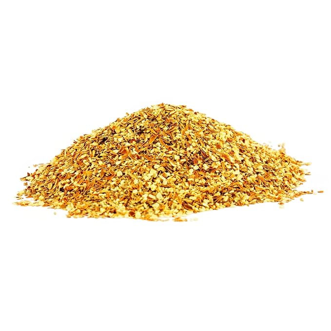 Dried Orange Peel 4 oz | Rich Citrus Aroma and Flavour | Small Granules | Perfect for Tea, Cookies, Rye breads, Seasoning & more | by Yogi's Gift์งฐ