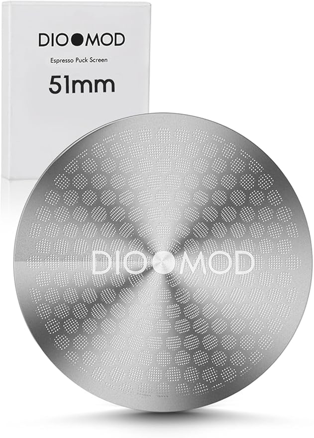 51mm Espresso Puck Screen, 0.9mm 150?œm Ultra Thin Coffee Espresso Filter Screen - Mesh Reusable Filter for Espresso Portafilter Filter Basket 51mm
