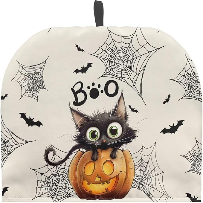 Boo Tea Cozy for Teapot Extra Thick Tea Pot Cozy for Keeping Warm Soft and Scratch Proof Teapot Insulation Cover for All Saints' Day Give to Friend Gifts