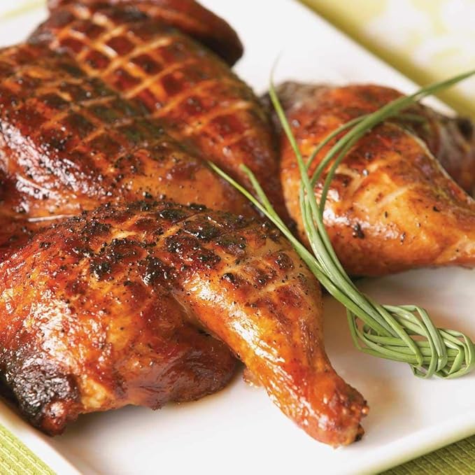 Kosmos Q Hot Dirty Bird BBQ Dry Rub, Spicy Seasoning with Chili Pepper, Brown Sugar, Garlic & Onion for Chicken, Turkey, Ribs, Pork, Dry Rub for Smoking & Grilling Meat, BBQ Spice Blend, 16 Oz Bag