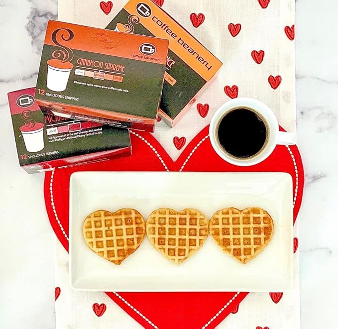 Cinnamon Spice Coffee Pods by Coffee Beanery | 192ct Bulk Flavored Coffee Pods Medium Roast Coffee